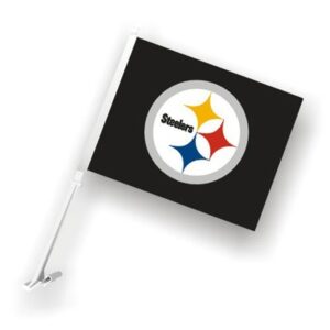 Classic Steeler Car Flag