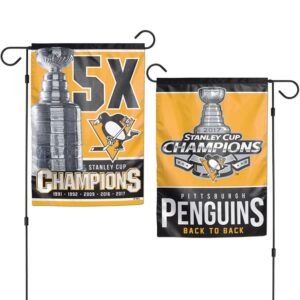 garden flag, Penguins "Stanley Cup Champions"