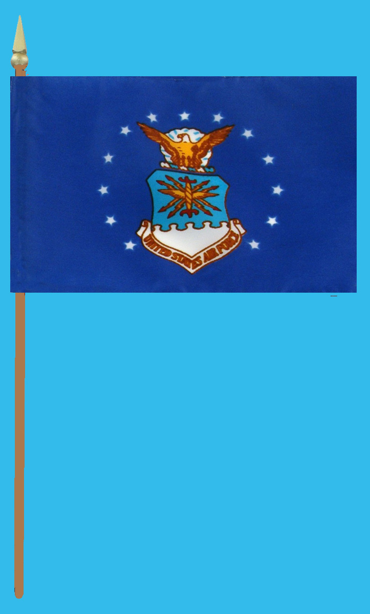 Air Force Flag - 12 x 18 mtd