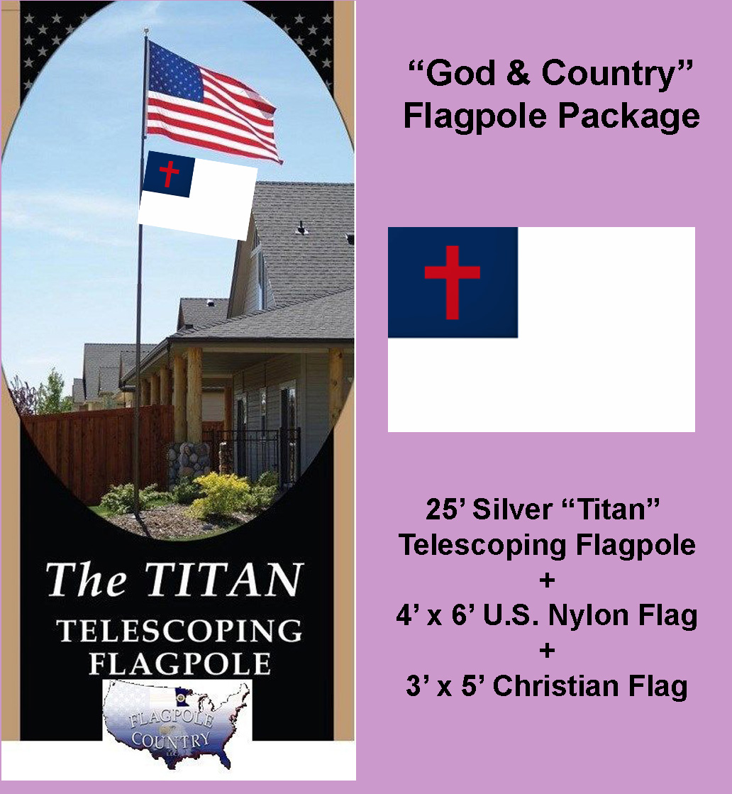 Flagpole Package-God&Country - Copy