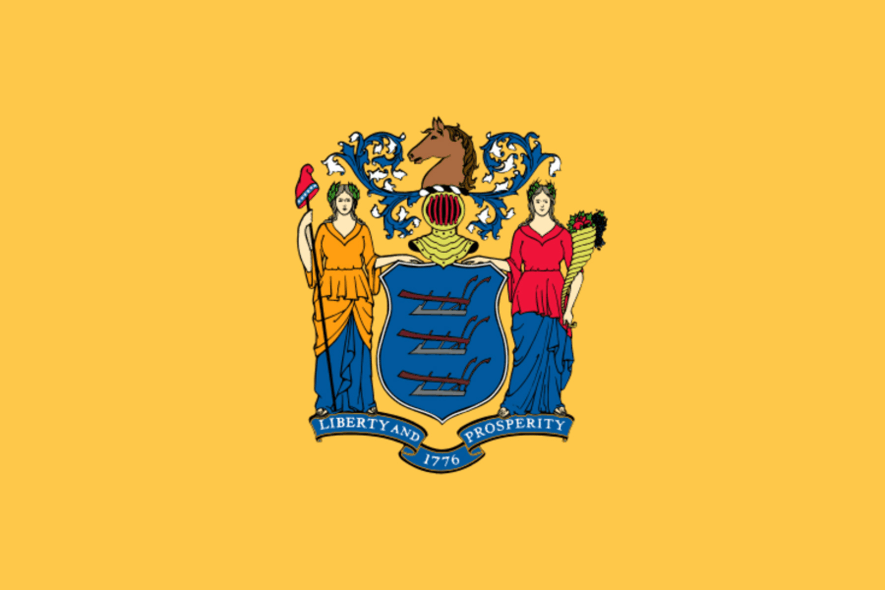 State Flag - New Jersey - The Flag Factory