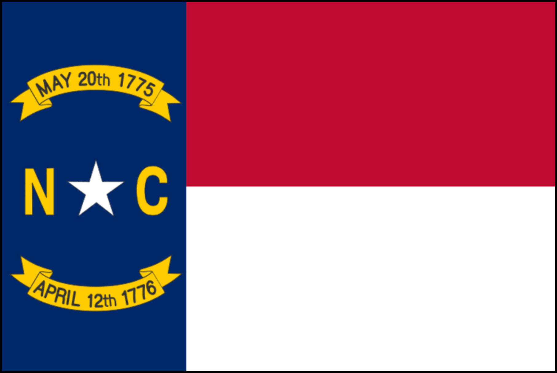 State Flag North Carolina The Flag Factory