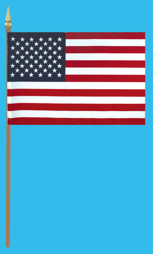 US Grave Flag