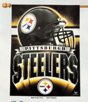 27" x 37" Steeler Banner